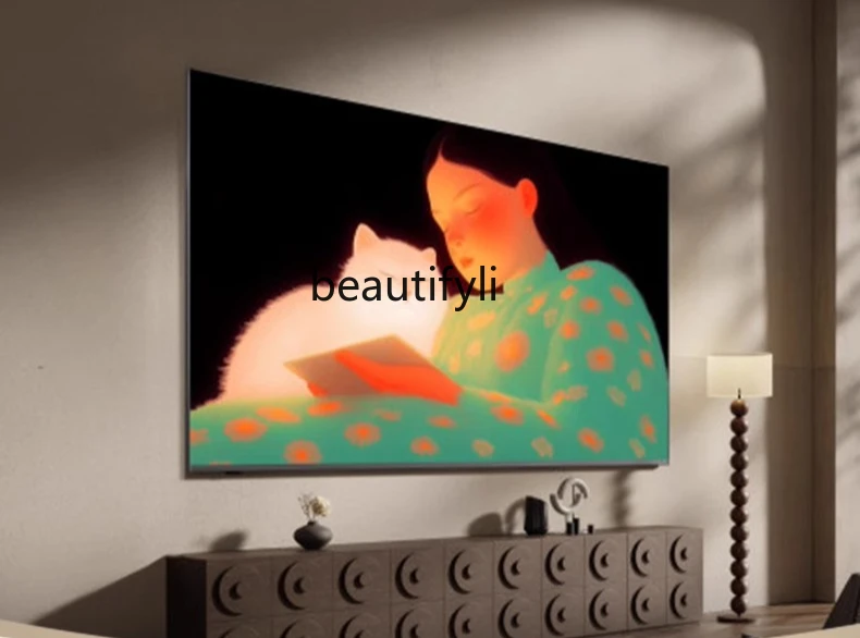 

75-Inch seamless wallpaper TV ultra-thin mural LCD TV