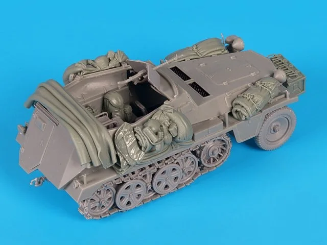 1:35 Scale Resin Die-casting 250-3 Armored Vehicle Parts Modification Does Not Include The Unpainted Model Of The Tank