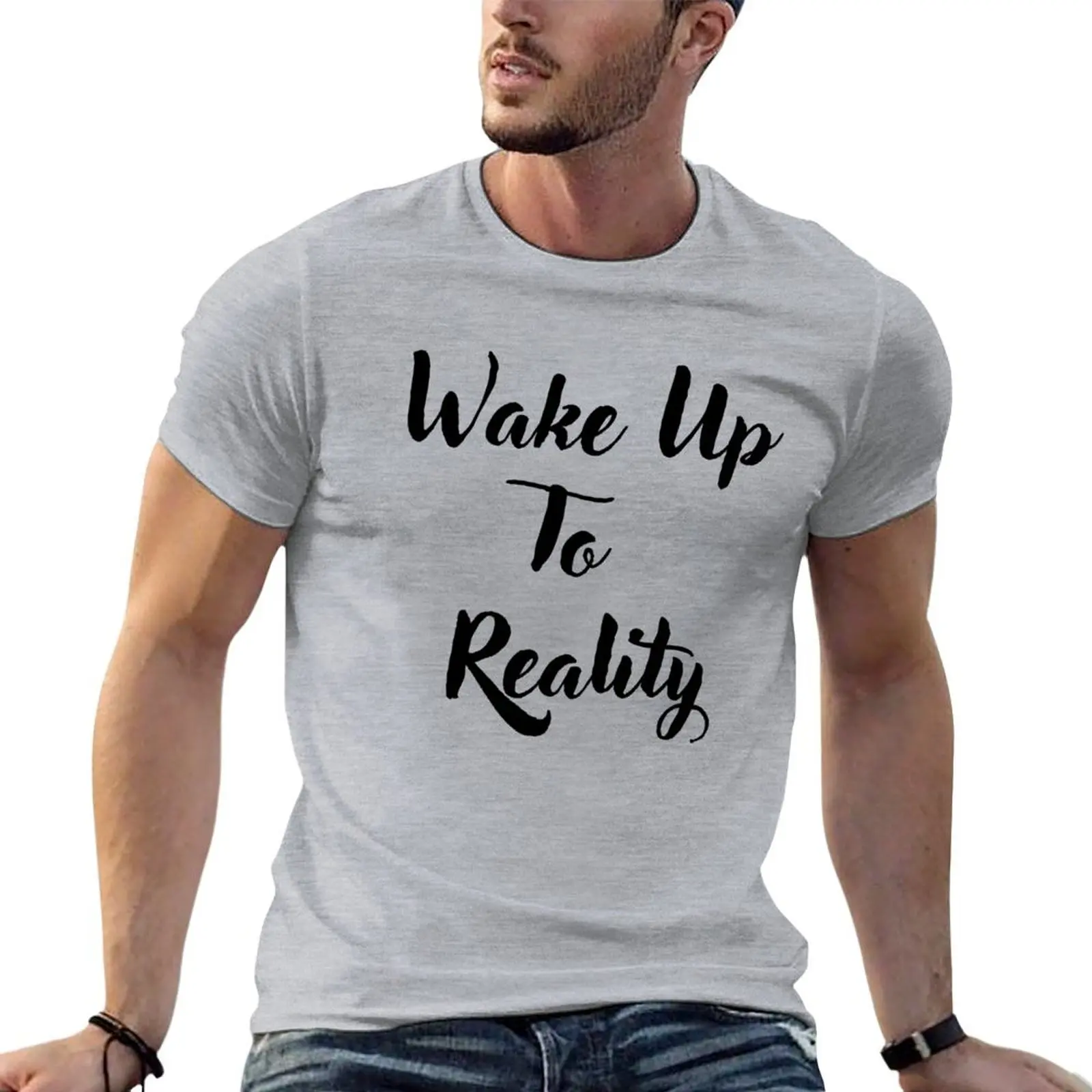 Wake Up To Reality T-shirt sublime shirts graphic tees mens tall t shirts