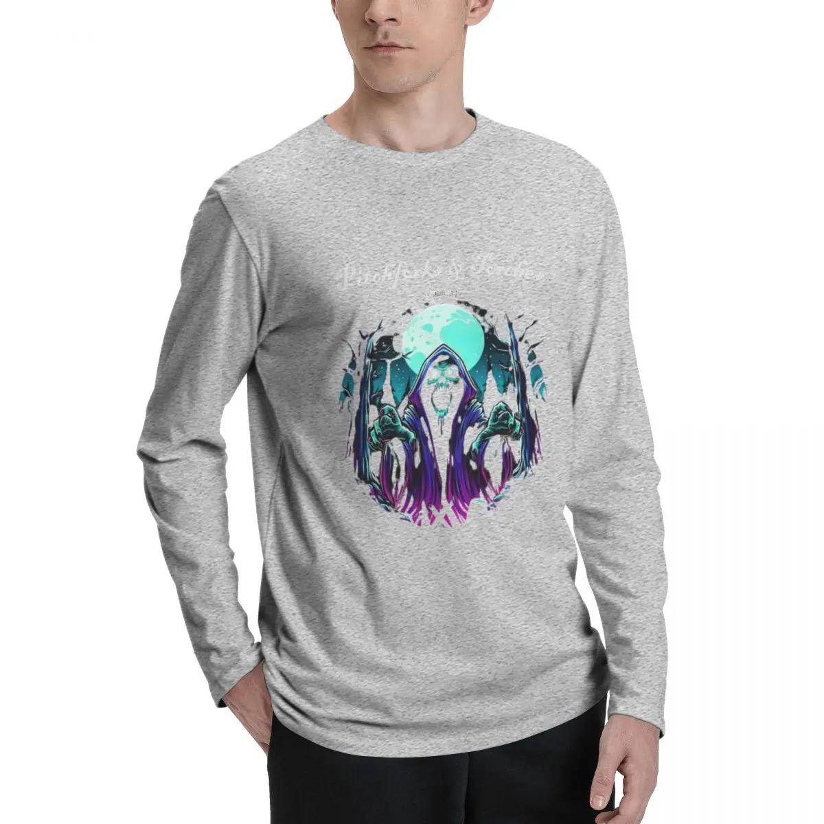 Pitchforks___Torches Stylish and Comfortable Men's Long Sleeve T-Shirt - Ideal for Every Season and Daily Wear