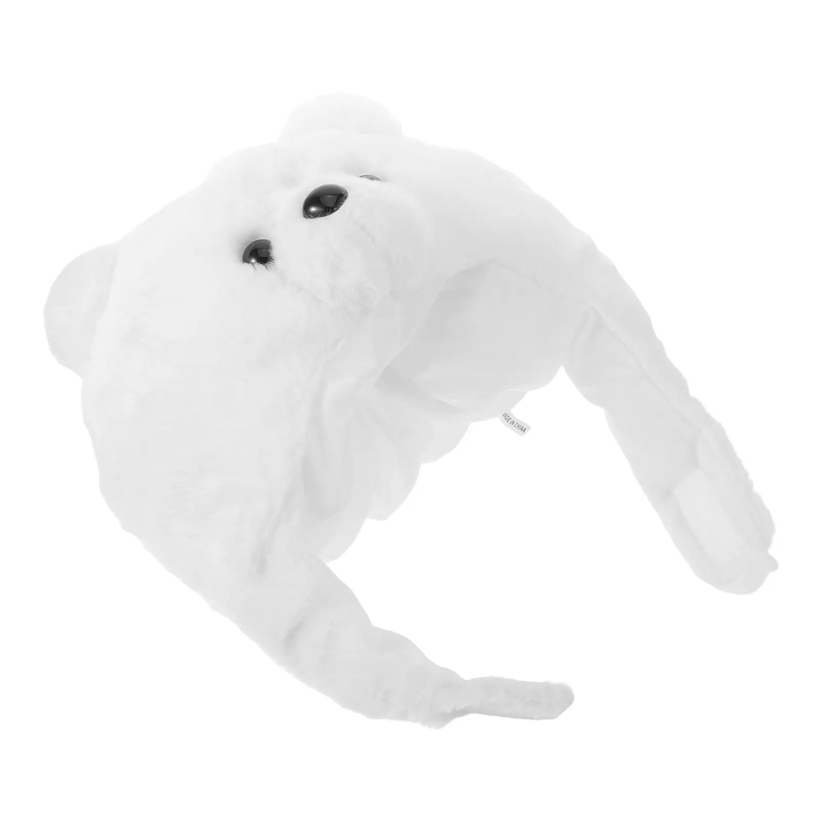 Gorro de Oso Polar, Divertido, para Fiestas, Cosplay, Halloween, Navidad, Disfraz de Oso, Gorro de Animal