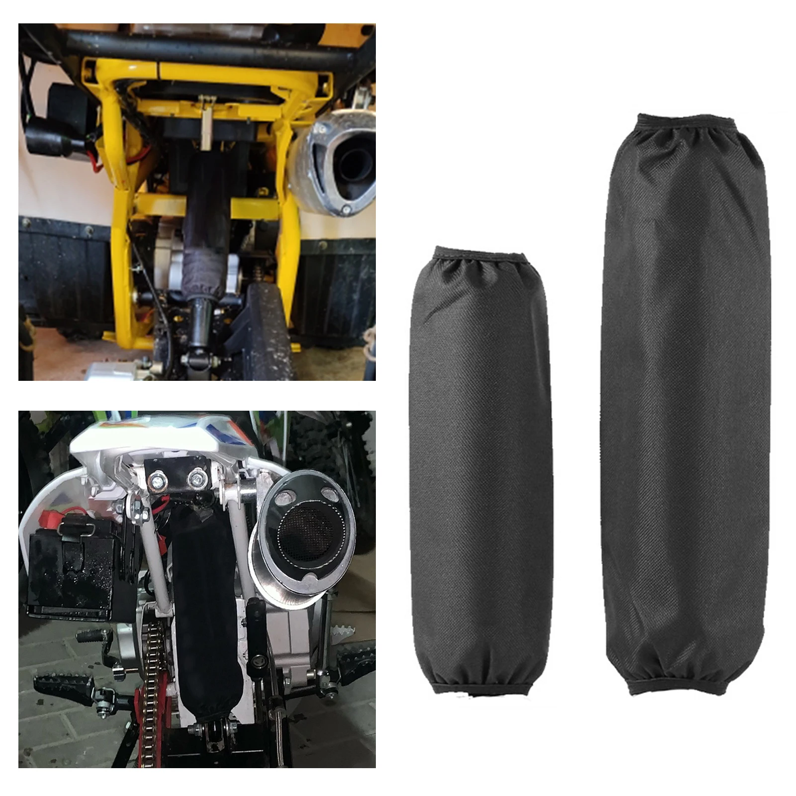 

Motorcycle Shock Absorber Protective Cover Shock Absorber Dustproof Protective Cover Waterproof Protective Cover 35cm