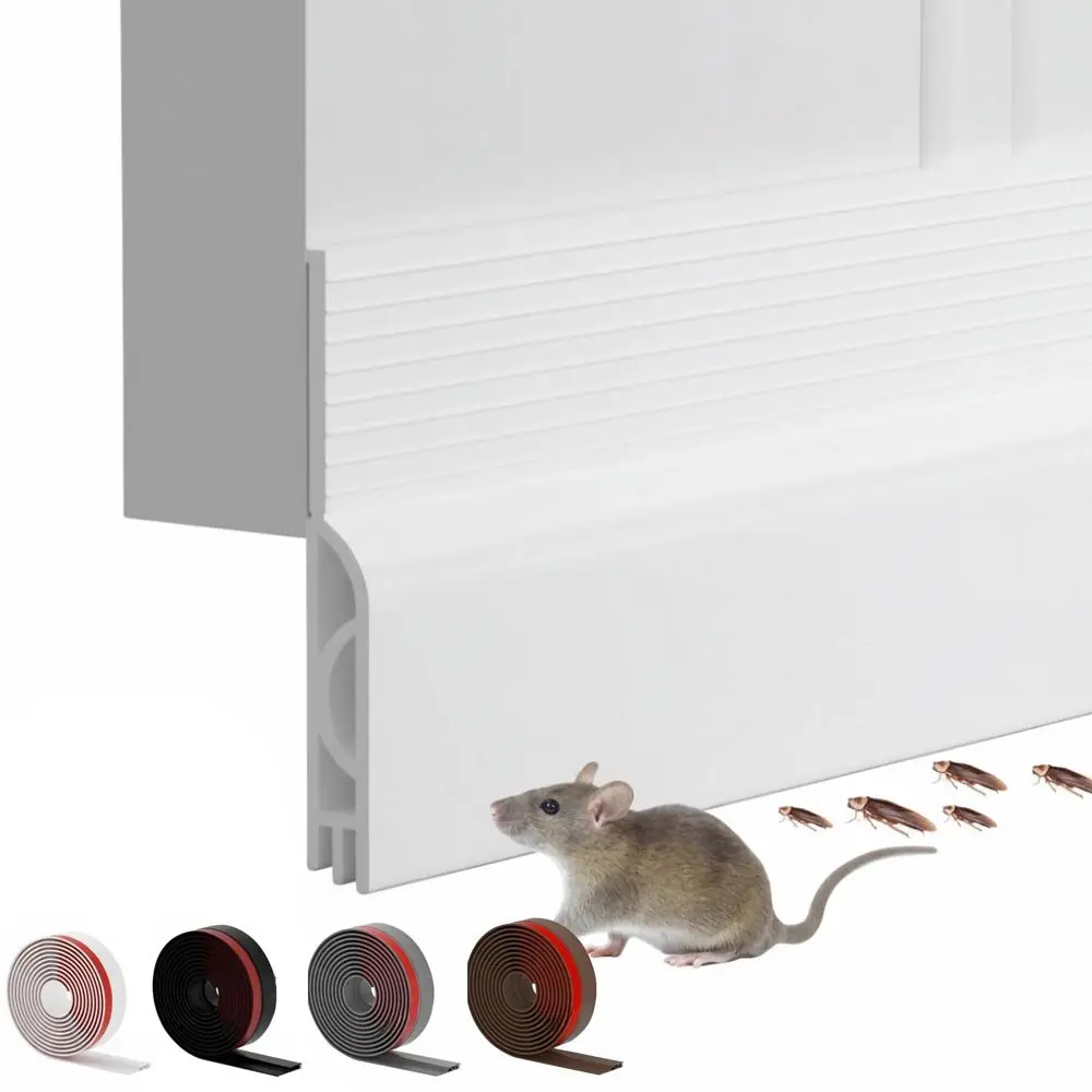 

Звукоизоляционная нижняя уплотнительная лента для двери, самоклеящаяся защита от насекомых, защита от сквозняков, TPE, защита от атмосферных воздействий для дома, гостиной