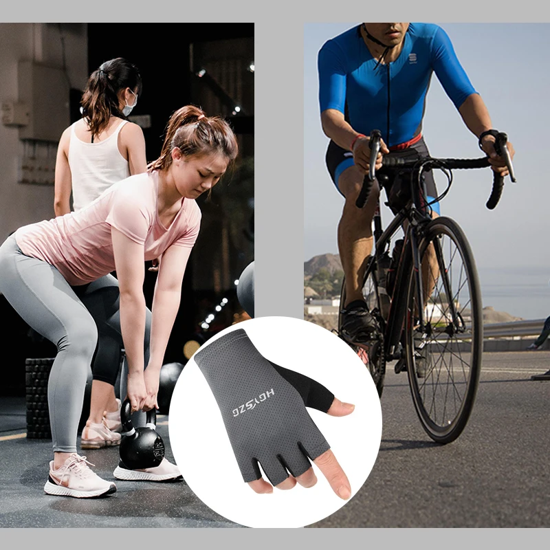 

1 Pair Anti-Slip Breathable Half-Finger Gloves – Comfortable Hand Gear for Outdoor Sports, Fitness & Cycling Activities