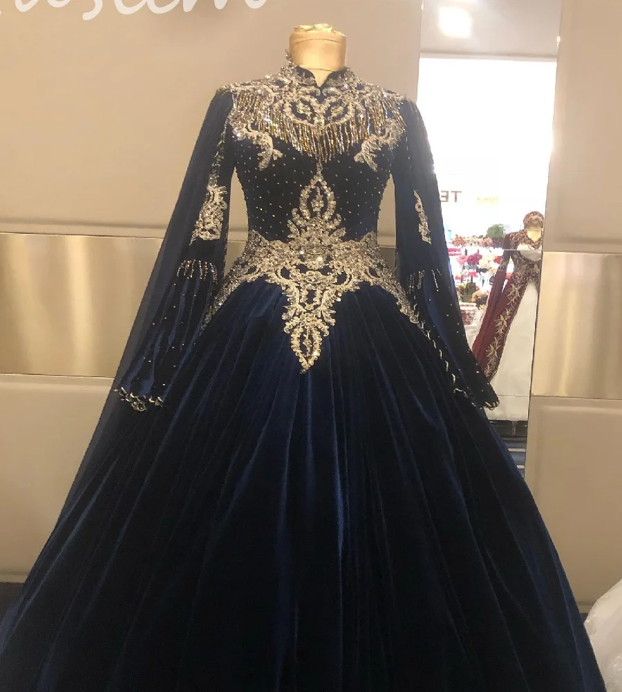 Traditional Turkish Wedding Dress Pakistani Moroccan Beaded Lace Ottoman Inspired Bridal Dress 2025 Muslim Arabic GownCustomized