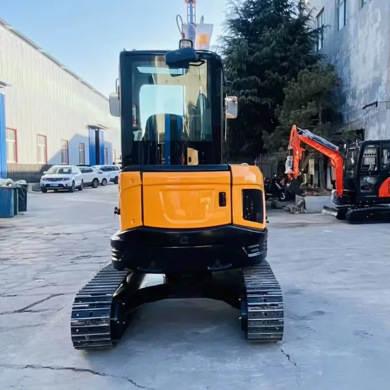 Mini Excavator 3.8 Ton CE EURO 5 EPA Engine Bagger Small Crawler Excavator Custom Digger Home Excavators CE