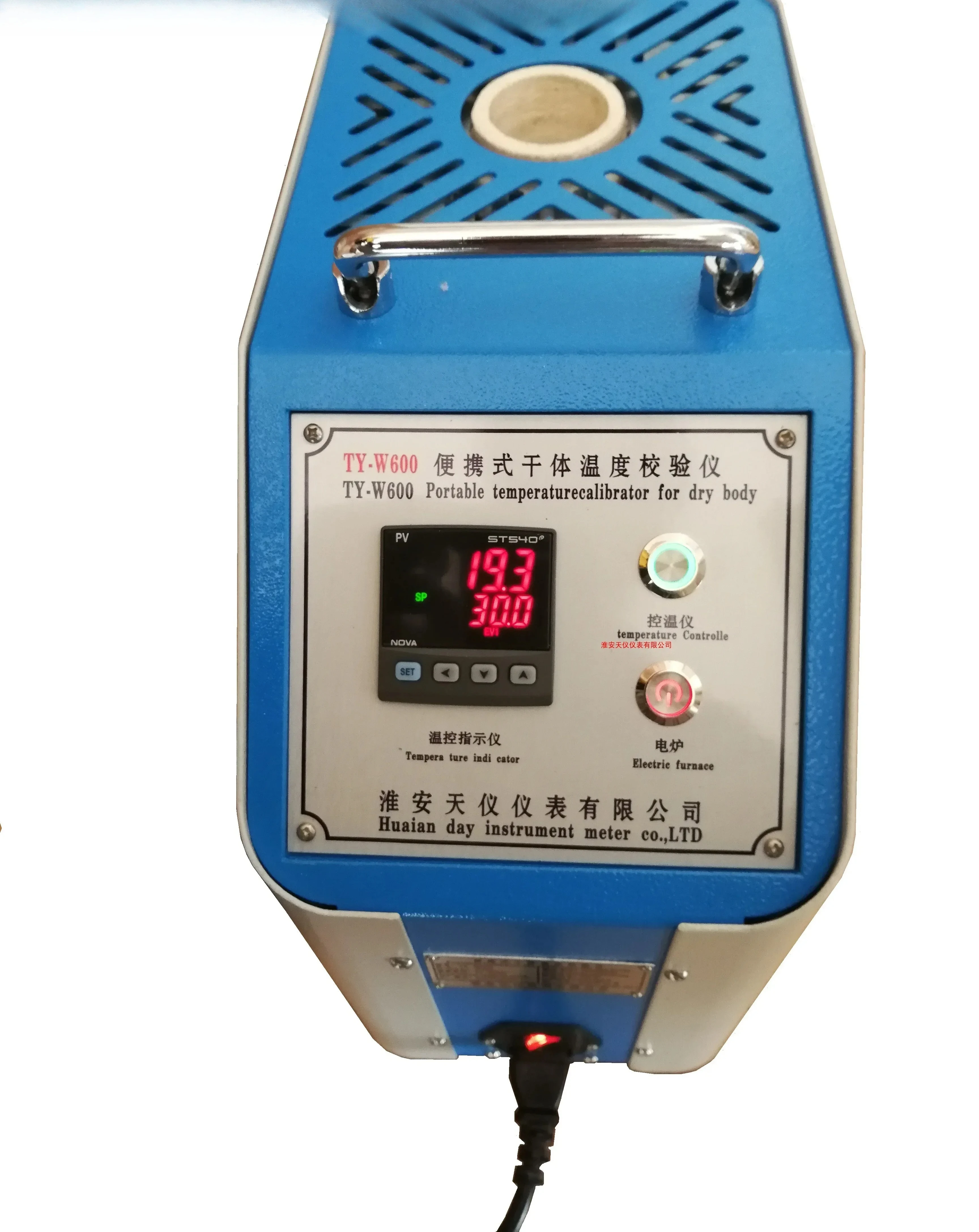 English touch screen portable dry body temperature calibrator, manufacturers sell marine dry temperature calibration furnaces