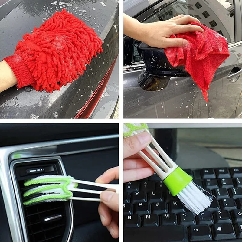 18-Piece Electric Set Power Tool Brush Set Accessories Tile Polishing Tire Cleaning Brush-A27R