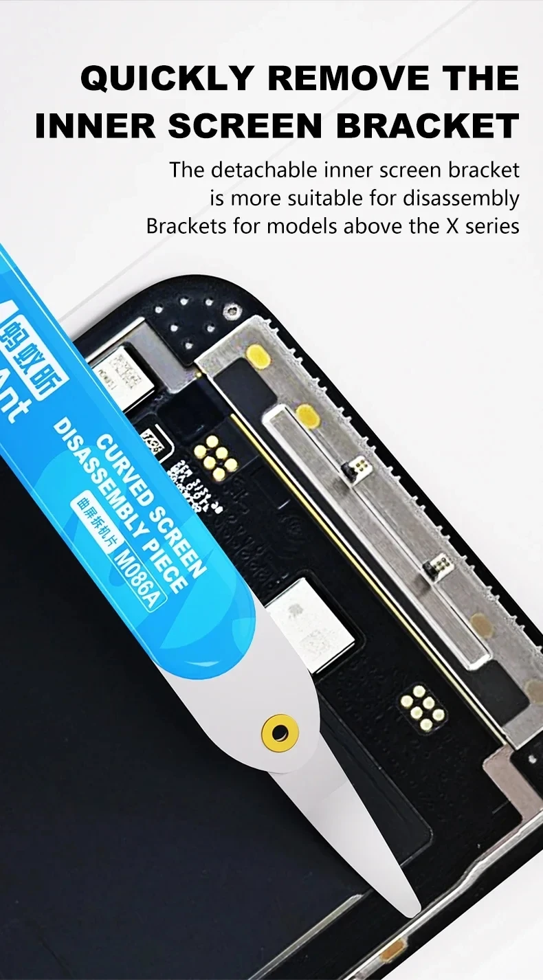 MaAnt M086A M086B Curved Screen Disassembly Blade Tool Multi Functional Opening Tool for Mobile Phone Repair Knife