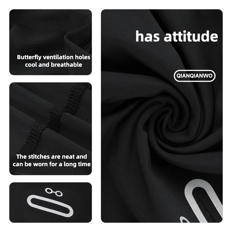 قناع صيفي جديد واقي من الشمس من الحرير الجليدي لركوب الدراجات لكامل الوجه للرجال والنساء، غطاء رأس رائع وجيد التهوية 10A مضاد للبكتيريا للدراجات النارية