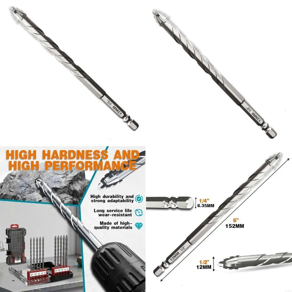 

4/5/6/8/10/12mm Eccentric Twist Drill Bit Obliqued Head Eccentric Drill Bit L4MF