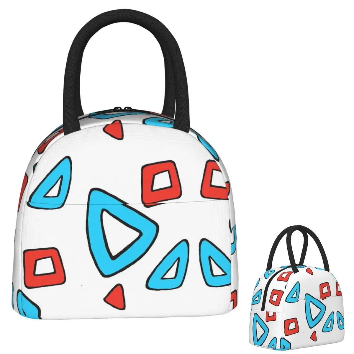 

Togepi Stains Lunch Bags Insulated Bento Box Waterproof Lunch Tote Leakproof Picnic Bags Cooler Bag for Woman Kids Travel