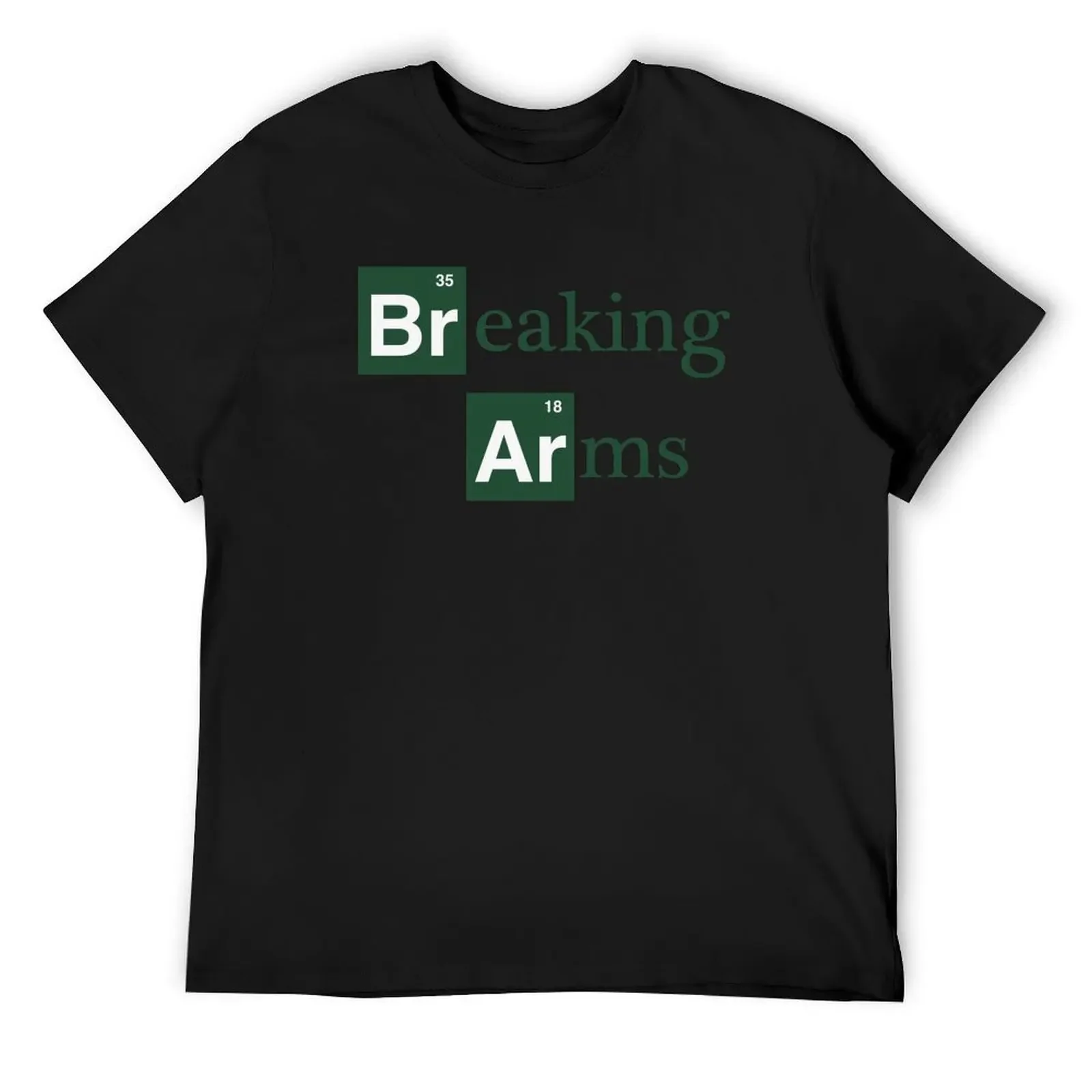 Breaking Arms T-Shirt anime figures tees plus size clothes Men's cotton t-shirt