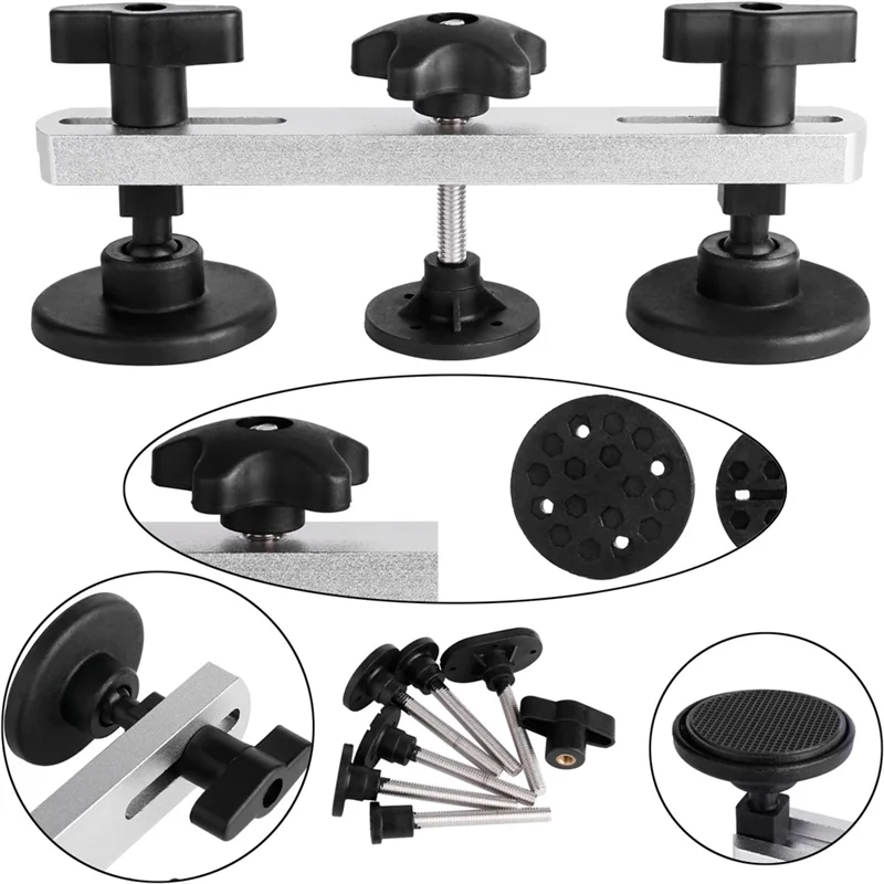 

Premium-Auto Paintless Dent Repair Tool Kit, For Automobile Motorcycle Refrigerator Body Ding Hail Dent Repair Us Plug