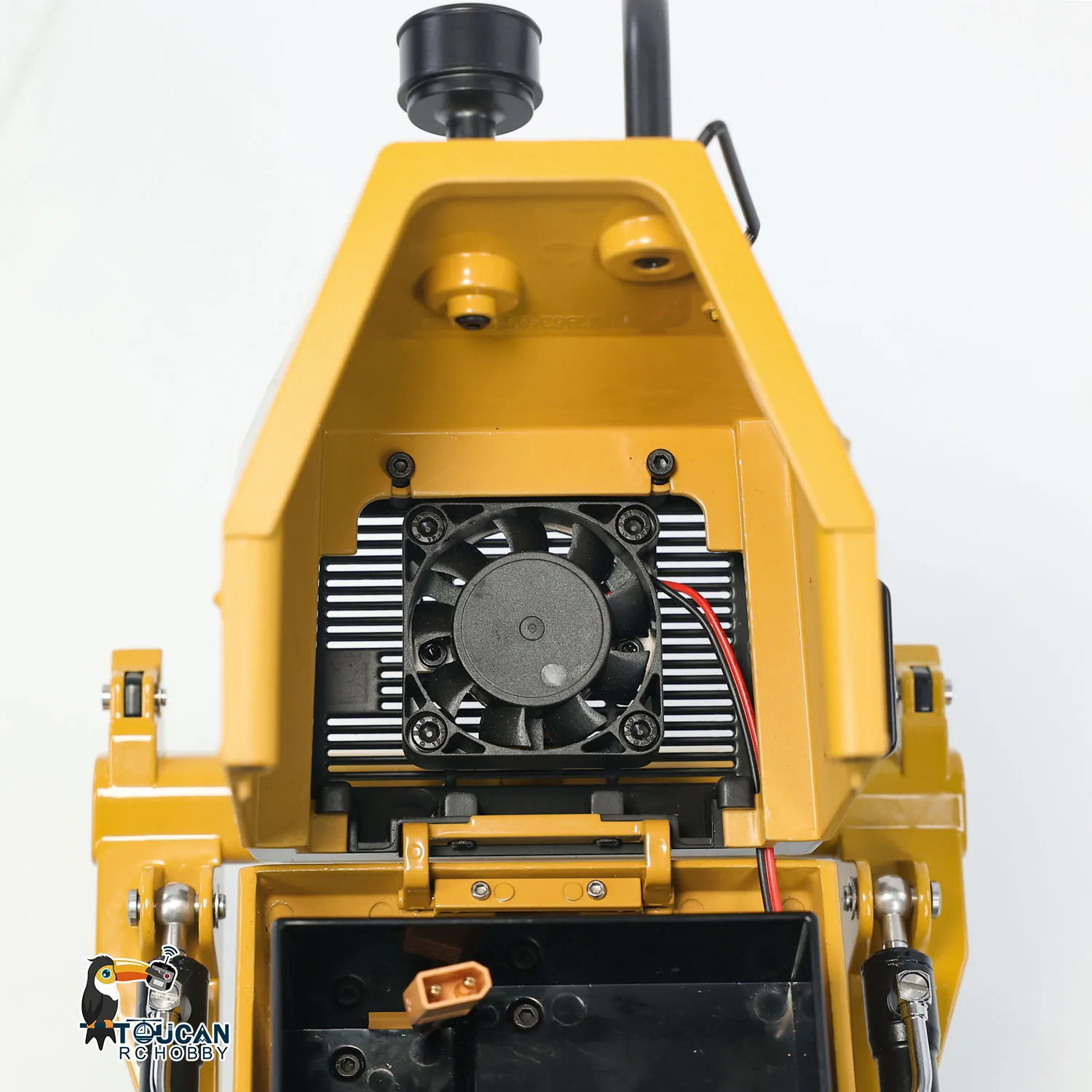 

На складе США 1/16 KABOLITE K963 RC Металлический погрузчик Гидравлическая строительная модель TOUCAN Собранная машина Система освещения Задний плуг RC Игрушка