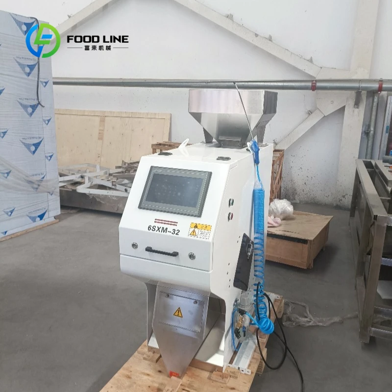 Custom Intelligent Color Sorter High Precision CCD Grain Color Sorting Machine for Rice Beans Seeds Impurity Remover Processing
