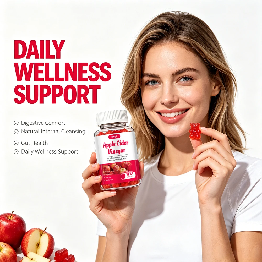 Herbal Wellness In - Apple Cider Vinegar Gummies with Pomegranate