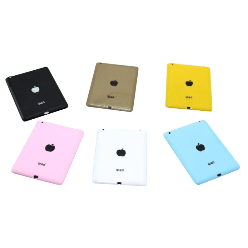 Miniature Tablet Computer Simulation Toy 1:12 Scale Dollhouse Accessory Creative Micro-Scene Handmade Decoration Model
