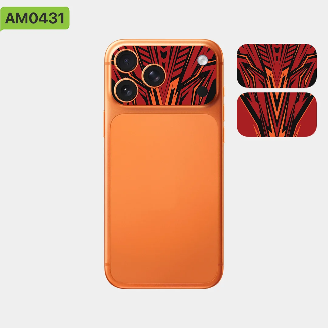 2PCS Vinyl Camera Skin for iPhone 17 Pro / Pro Max OSCAR Skins Deep Waves Collection – Premium Scratch, Proof Wrap