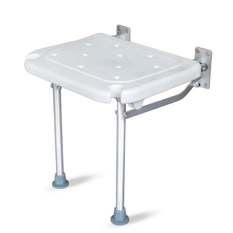 

Aluminum alloy folding chair non-slip bath stool special wall-mounted space-saving elderly pregnant women sanitary bath chair