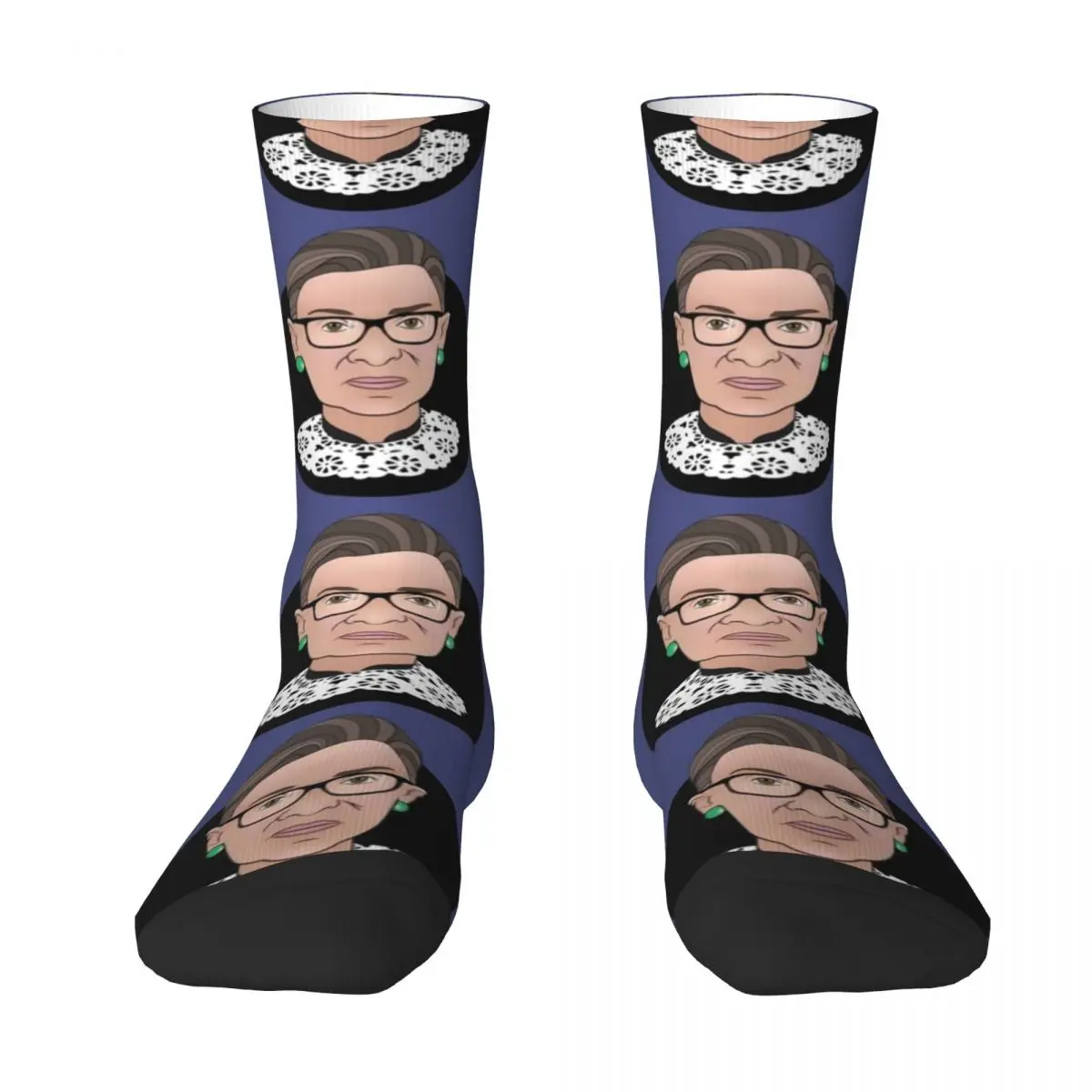 

Ruth Badass Ginsberg Socks Toe sports retro Hiking boots custom sports Socks Men Women's