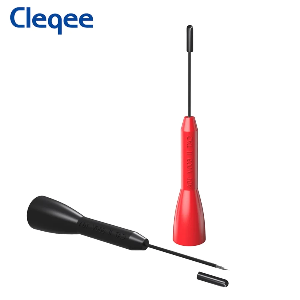 1 Pair Universal Multimeter Test Probes Tips Measuring Device Pins Portable Tester Detachable Accessories