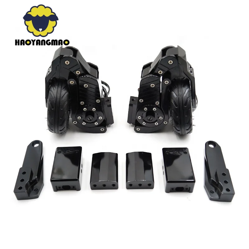 HYMOTO Chrome Motorcycle for Gold Wing GL1500 Legup Bracket Frame Landing Wheels Auxiliary Parking & Riding Start Gear