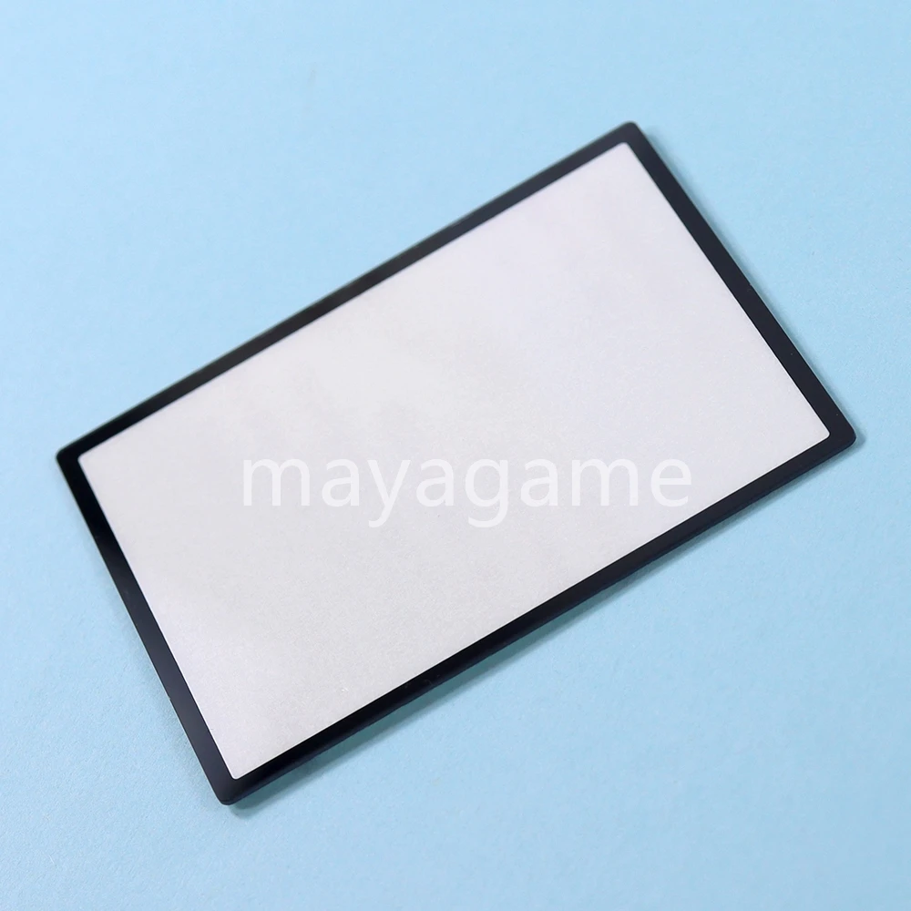 2 قطعة شاشة LCD علوية من البلاستيك لاستبدال مرآة إطار الشاشة الأمامية DSI NDSi