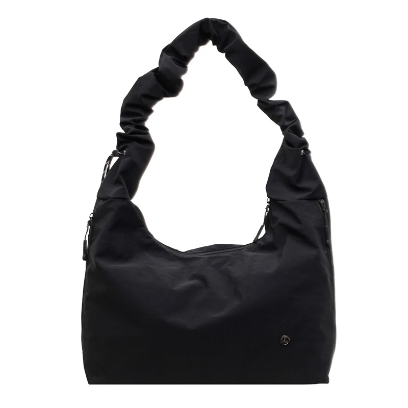 

Новая женская сумка через плечо большой вместимости, простая и элегантная сумка-кроссбоди для повседневного использования, легкая и модная женская сумка из нейлона.