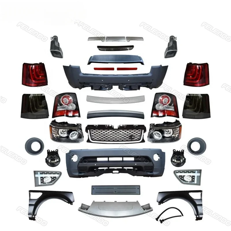 

FELENDO High Quality Car Body Kit for Range Rover Sport 2005-2009 L320 Upgrade to Range a Rover 2010-2013 L320