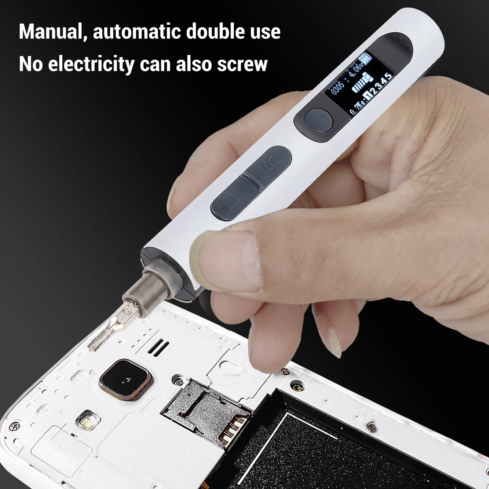 

Мини-электрическая отвертка, высокоточная торсионная силовая отвертка, инструмент для ремонта телефона, небольшой комплект электрических отверток