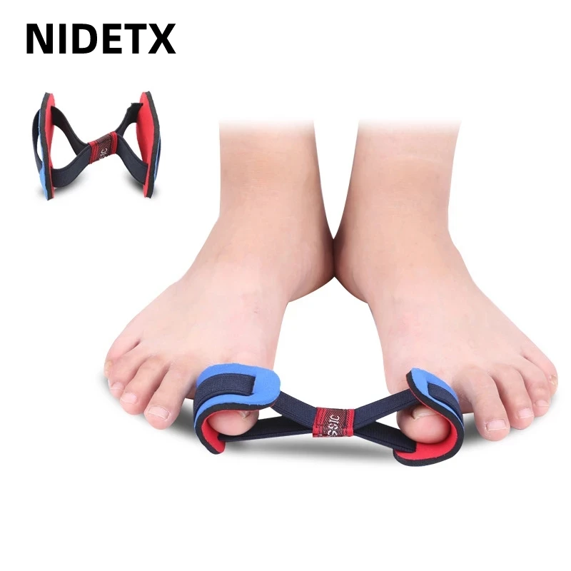 1Piece New Hot Sale Big Toe Exercise Hallux Valgus Belt Stretcher Corrector Tension High Elasticity Training Foot Care Pedicure