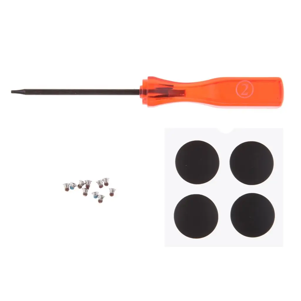 

Laptop Replacement Screws and Rubber Case Feet Repair Tool Kit Metal Screwdriver for Macbook Pro Retina Models
