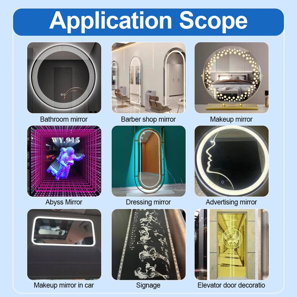 Foratura del vetro Incisione laser Pellicola Plotter per laminazione Attrezzatura per sabbiatura Macchina per glassa laser a specchio intelligente da 120 W