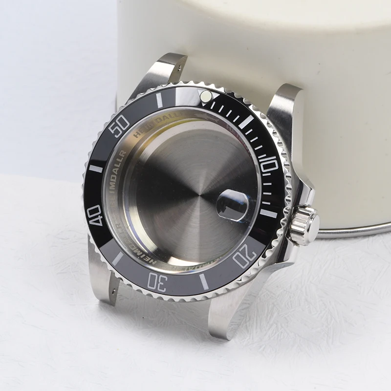 

Watch case GHOST steel C3 Luminous Sapphire glass Diving watch case fits Seiko for NH35/NH36 Automatic Movement Watch mod