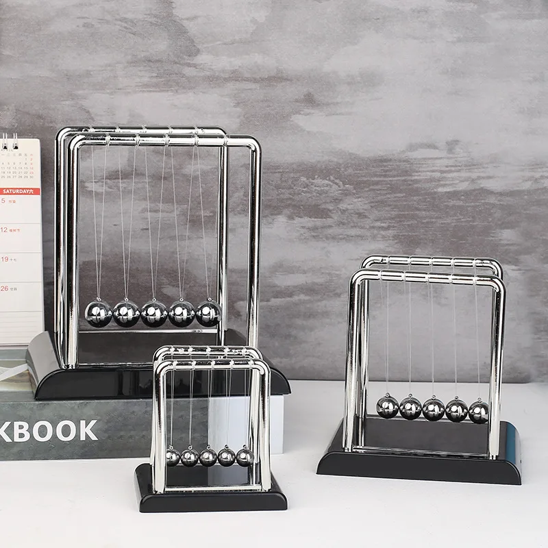 

Качающийся шар Ньютона, игрушки для снятия стресса, детский сбалансированный бампер, ударные шарики, украшения для рабочего стола, игрушки для детей, студенческие подарки