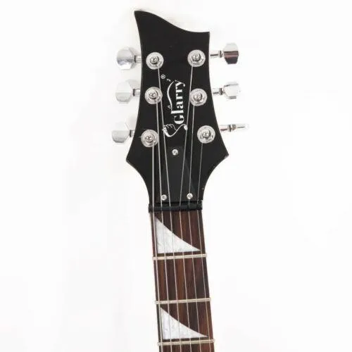 Stijlvolle schoolband voor elektrische gitaar met tas, 24 frets en 20 W AMP, zwart