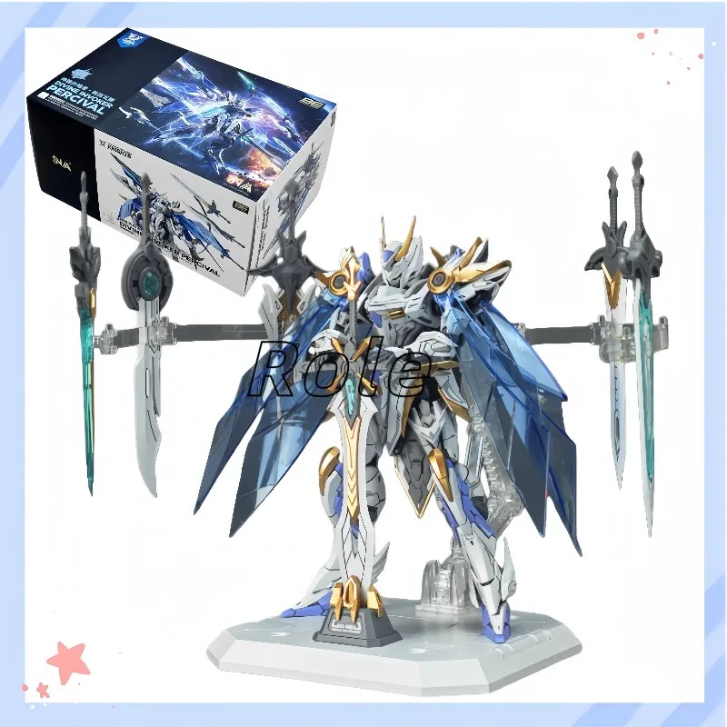 

【In Stock】SNAA Sacred INVOKER Percival 1/144 BE SC-009 Round Table Knight Plastic Model Toy Gift Ornaments