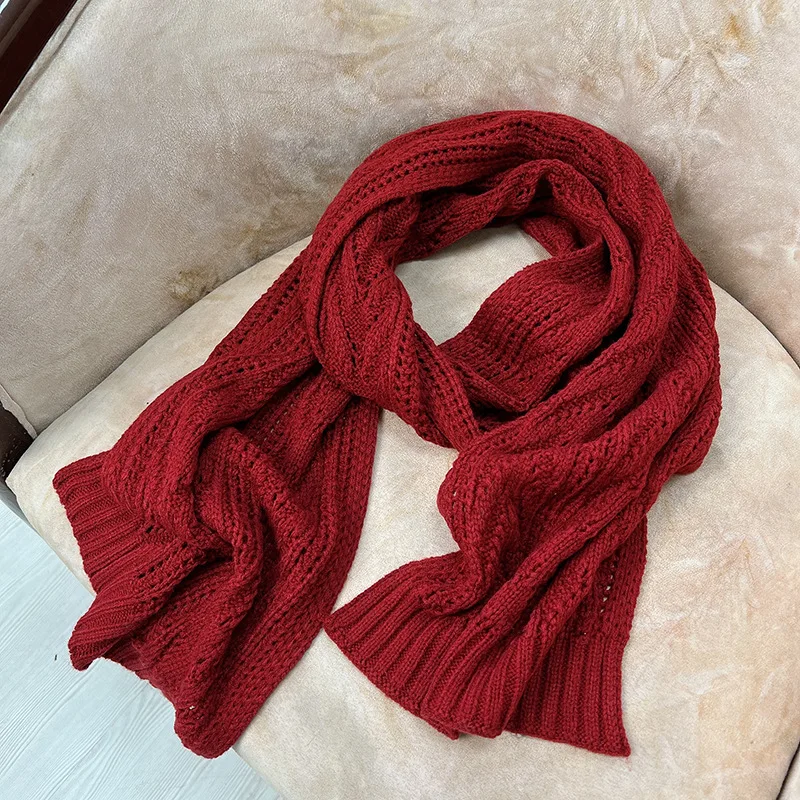 Autumn &Winter Kintted  Scarf Keep Warm Cashmere-like Acrylic Scarf For Women