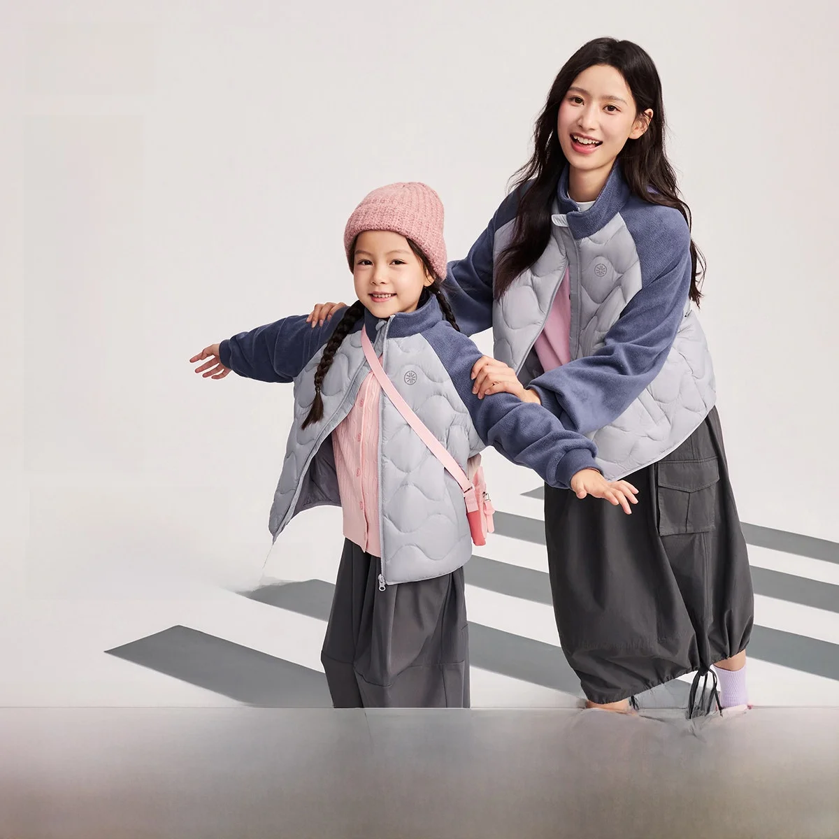 

Легкая стеганая куртка из утиного пуха с узором «Тыква» для женщин, в стиле «родитель-ребенок», весенняя новинка, элегантный городской стиль