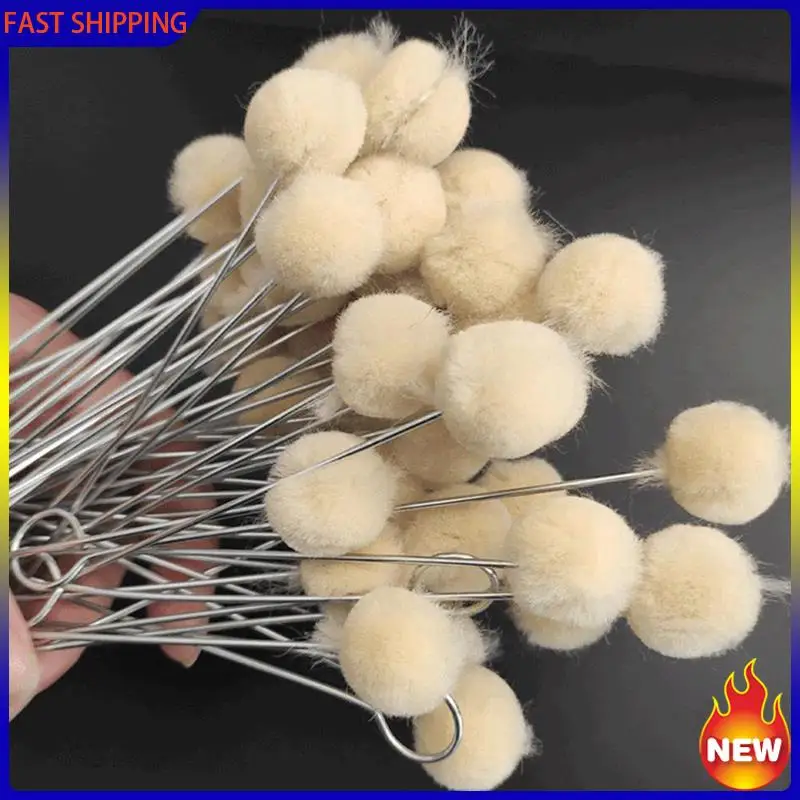 

Especial 300 шт., резьба по коже, окрашенная шерстяная шариковая кисть, ручная работа, уход за кожей, спиртовая краска, масляная краска, инструмент для удаления ловли кожи