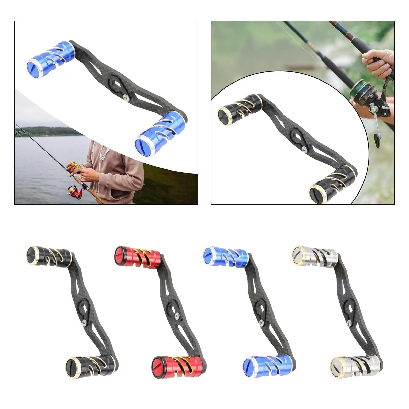 

Fishing Reel Handle Fishing Reel Crank Right and Left Hand Grip Fishing Tool