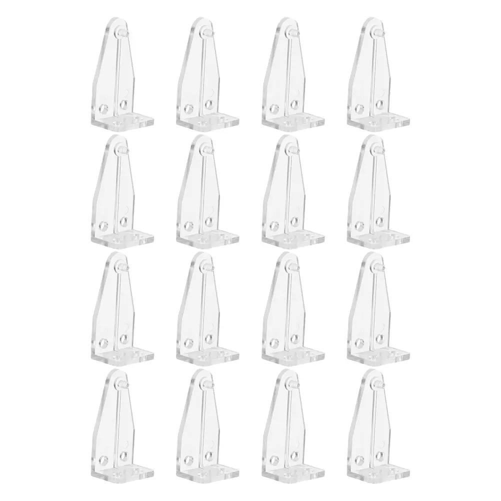 

8Pairs Versatile Blind Bottom Rail Brackets For Side And Bottom Mounting Enhancing Stability In Bedrooms Living Rooms Offices