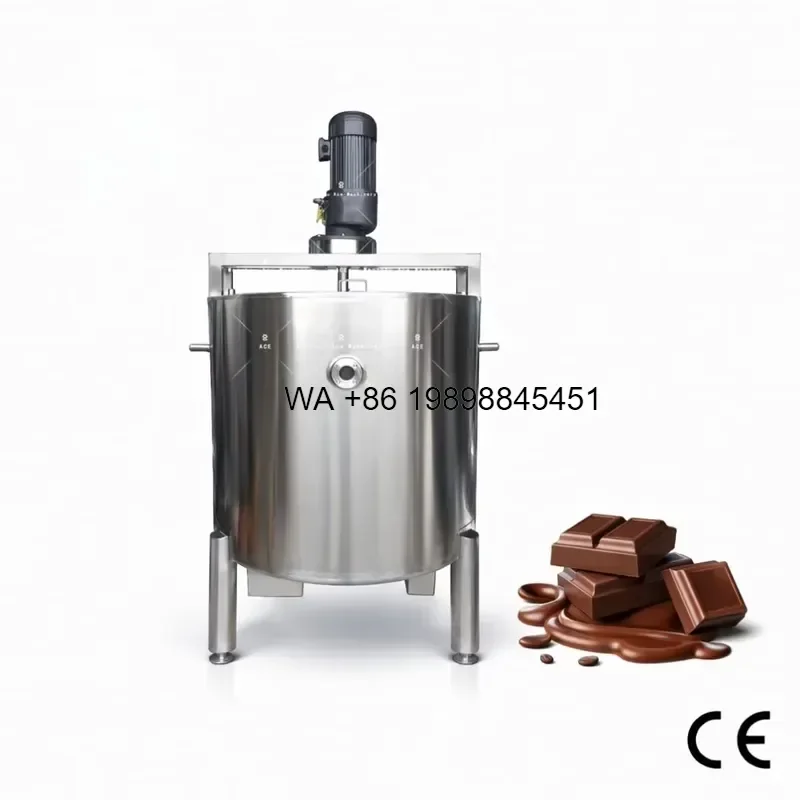 Wmwmnu Stainless Steel Chocolate Melting Mixing Drum Industrial Butter Churner Ghee Making for Food Processing