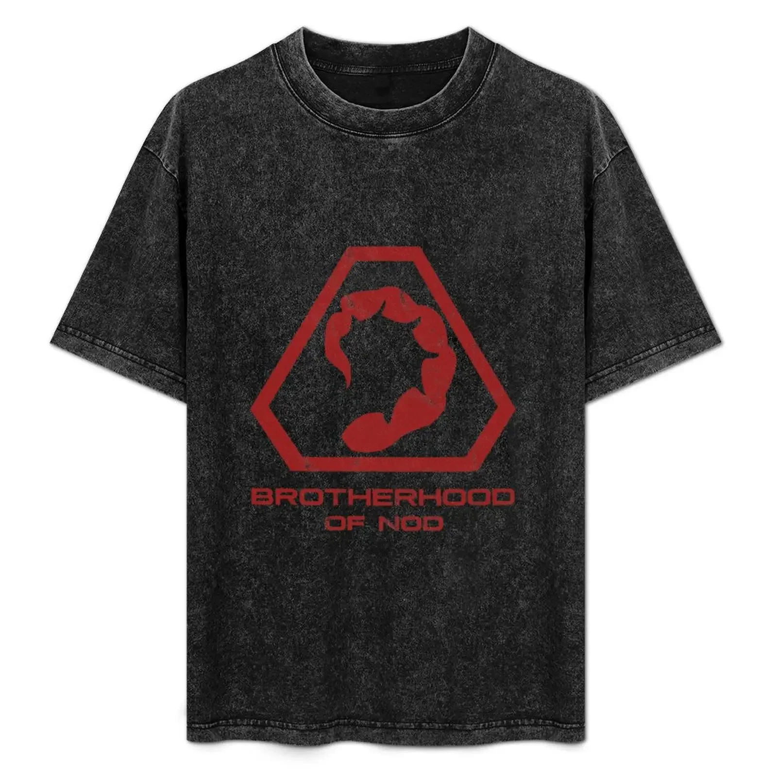 Brotherhood of Nod Logo inspired by Command and Conquer T-Shirt Christmas Casual Tee Shirt