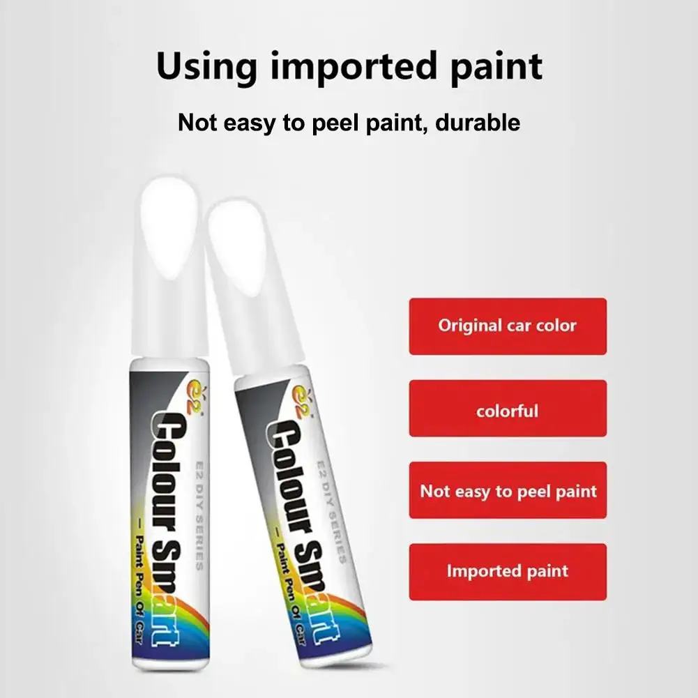 Touch Up Paint for Cars Fill Paint Pen Easy Solution to Repair Automotive Surface Scratch Repair Pen 4 Colors Scraches Removal