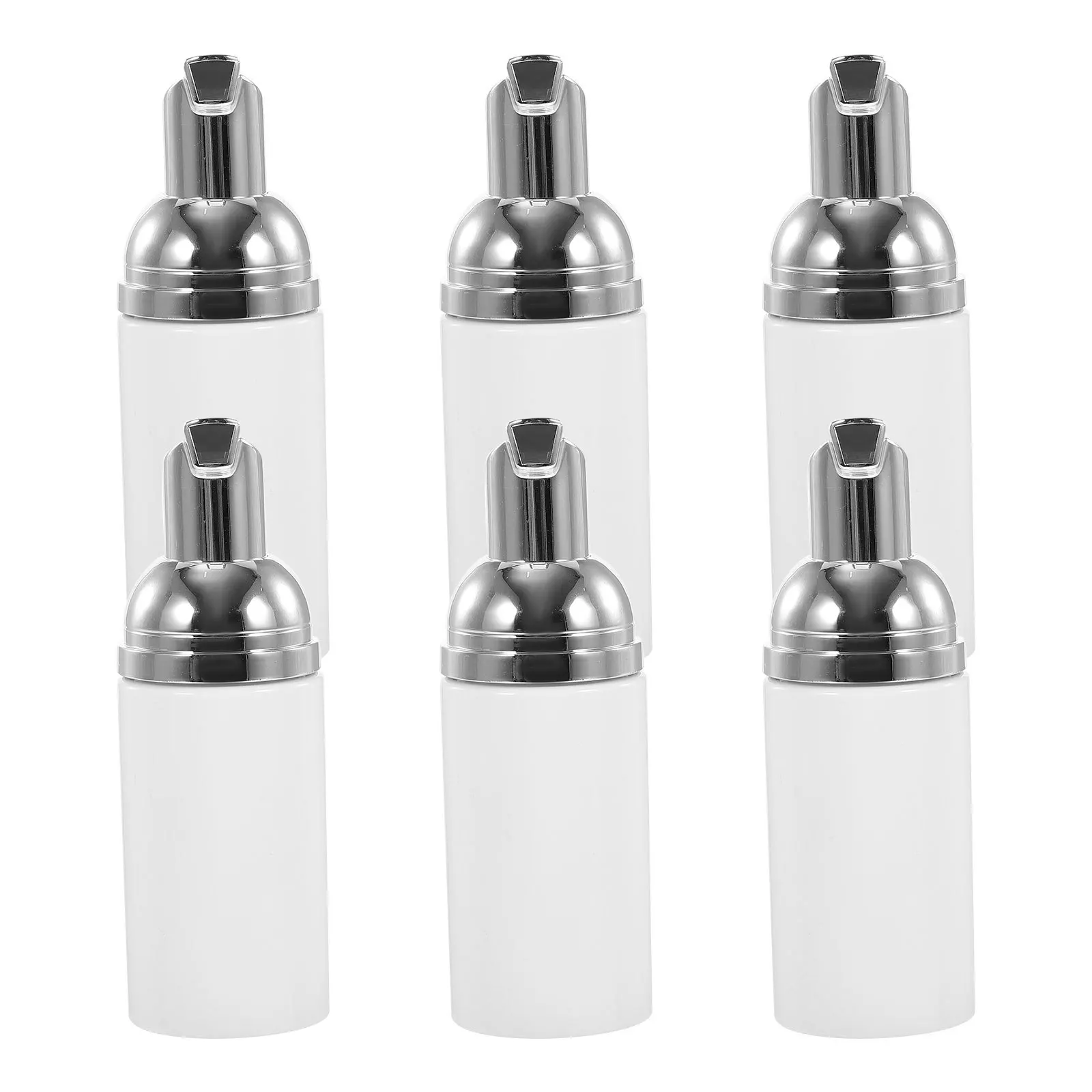 

6Pcs Portable Foam Making Pump Bottle Refillable Leak Proof Container for Shampoo Conditioner Lotion Cream Liquid Soap Daily Use