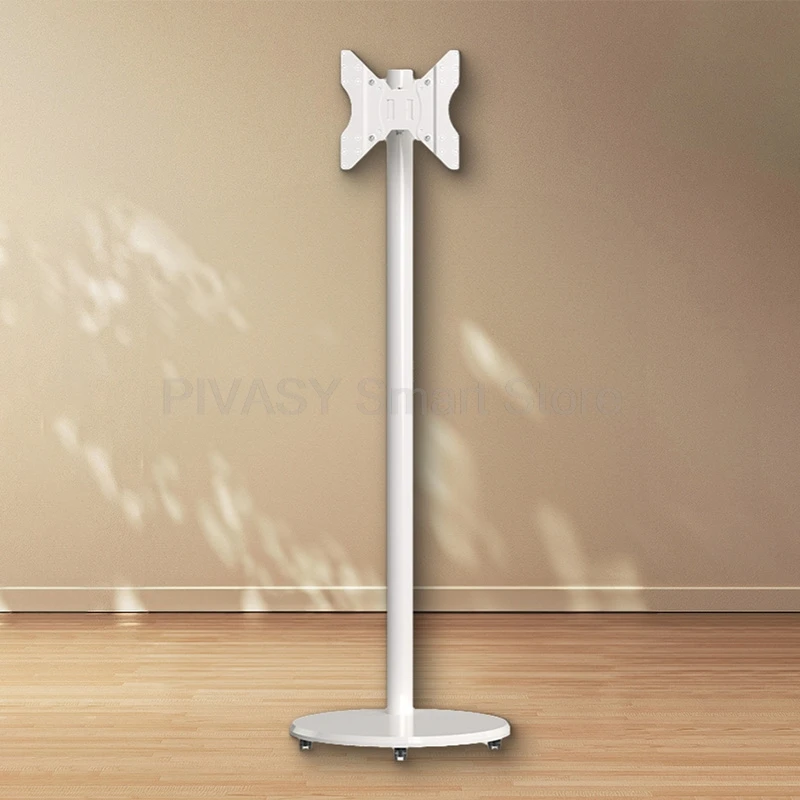 17-43 インチテレビ水平垂直画面回転ベース穴あけなしガールフレンドマシンモニターモバイルスタンド頑丈な耐久性