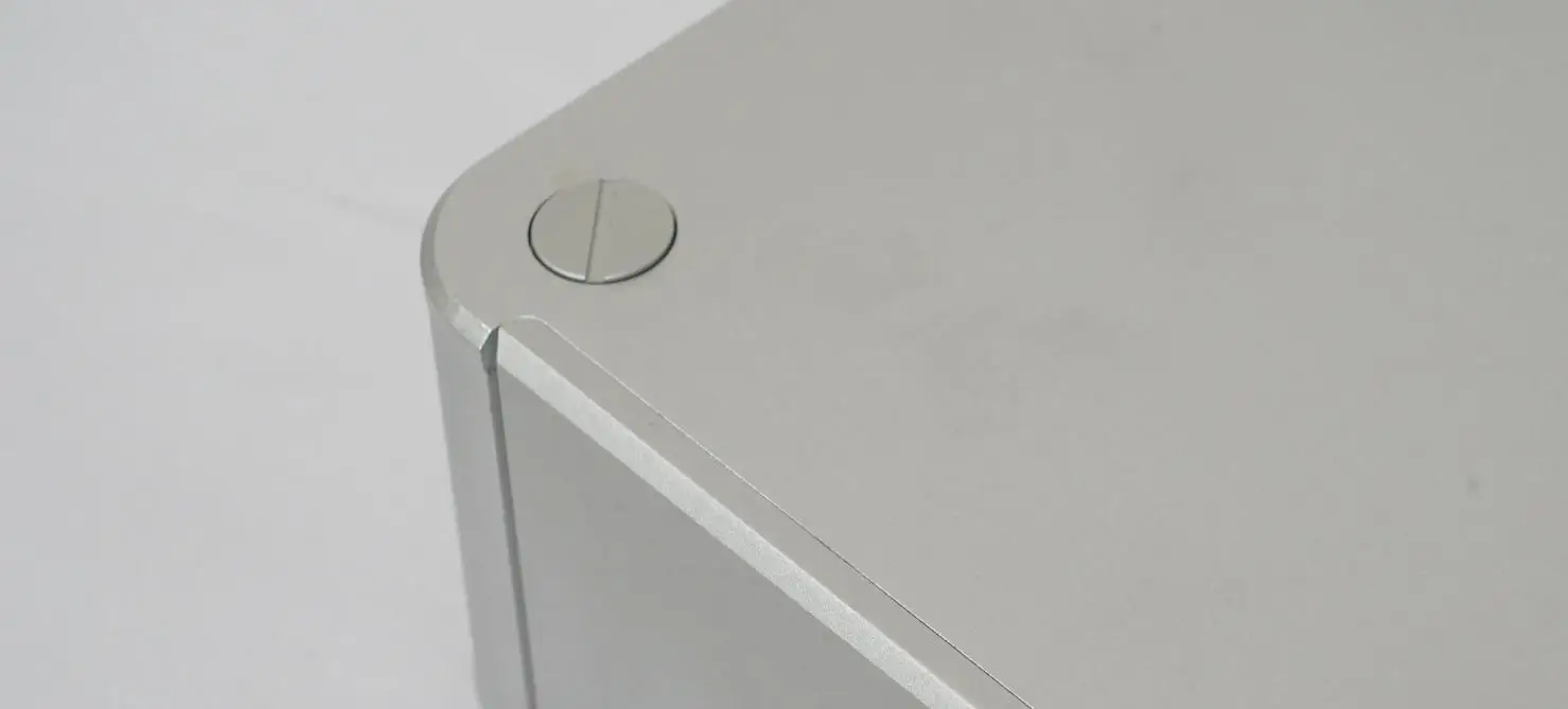 원형 전체 알루미늄 섀시, DIY 하이파이 오디오 앰프 케이스, 프리 앰프 인클로저, BZ3207R