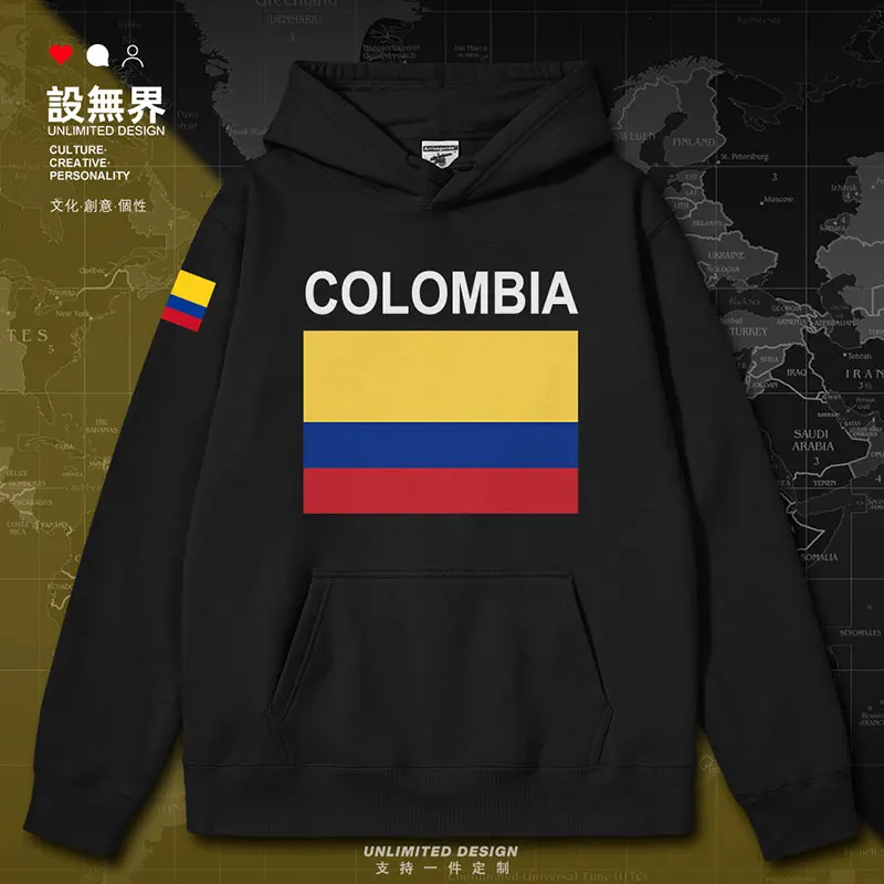 

Republic of Colombia Country mens hoodies crewneck sweatshirt clothing long sleeve casual new for men clothes autumn winter